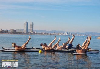 Паддл-серфинг в Барселоне: покорители морских просторов!